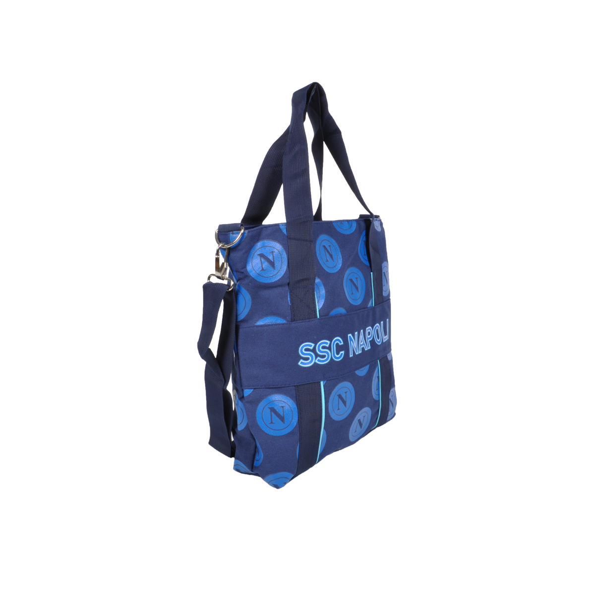 Borsa Shopping Canvas 85%pl 15%co Enzo Castellano Ssc Napoli - Imma Italy