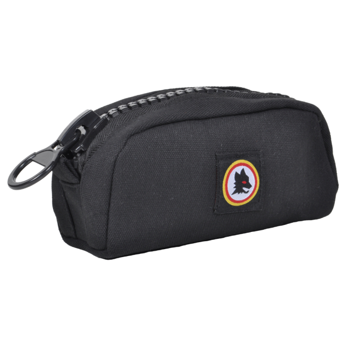 POCHETTE CANVAS SMALL CON ZIP GRANDE 80% PL 20%CO ROMA