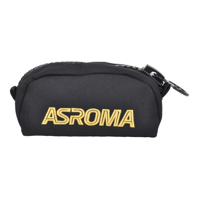 POCHETTE CANVAS SMALL CON ZIP GRANDE 80% PL 20%CO ROMA 2