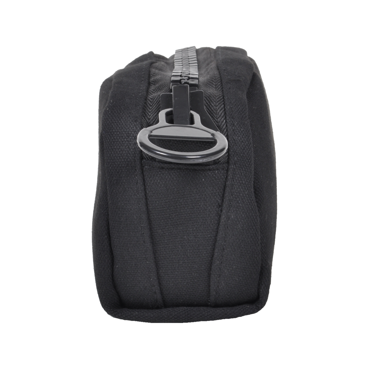 POCHETTE CANVAS BIG CON ZIP GRANDE 80% PL 20%CO ROMA