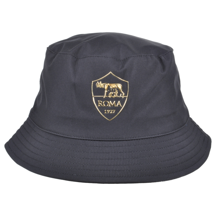 CAPPELLO PESCATORE NYLON DOUBLE FACE LOGO METAL 100%PL ROMA
