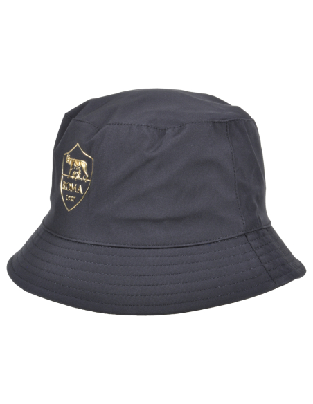CAPPELLO PESCATORE NYLON DOUBLE FACE LOGO METAL 100%PL ROMA