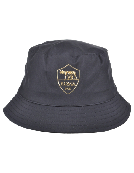 CAPPELLO PESCATORE NYLON DOUBLE FACE LOGO METAL 100%PL ROMA