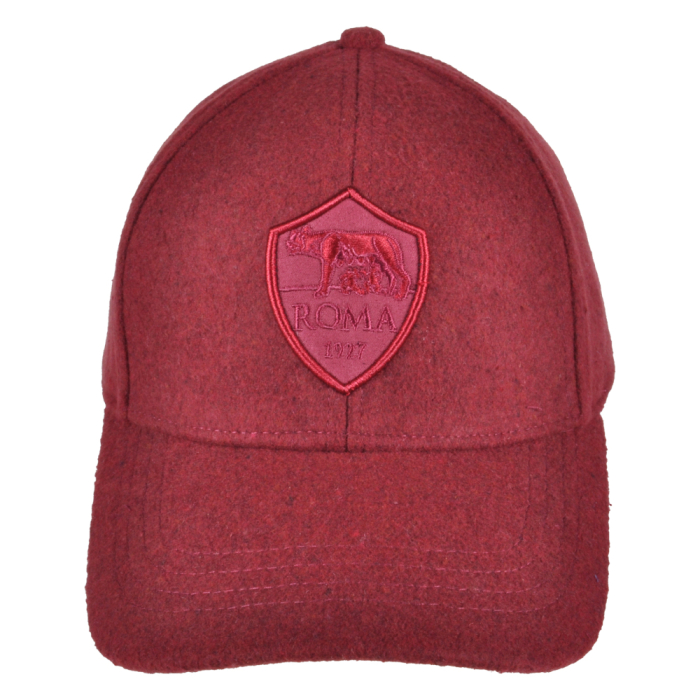 CAPPELLO BASEBALL FELTRO RICAMO 100%PL ROMA