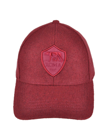 CAPPELLO BASEBALL FELTRO RICAMO 100%PL ROMA