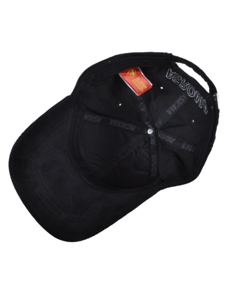CAPPELLO BASEBALL VELLUTO RICAMO 100%CO ROMA
