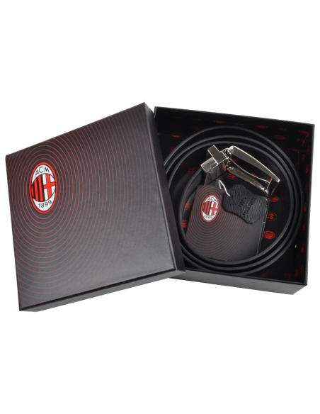 CINTURA PELLE CLASSICA REVERSIBILE SAFFIANO-LISCIA IN BOX size L  XL MILAN