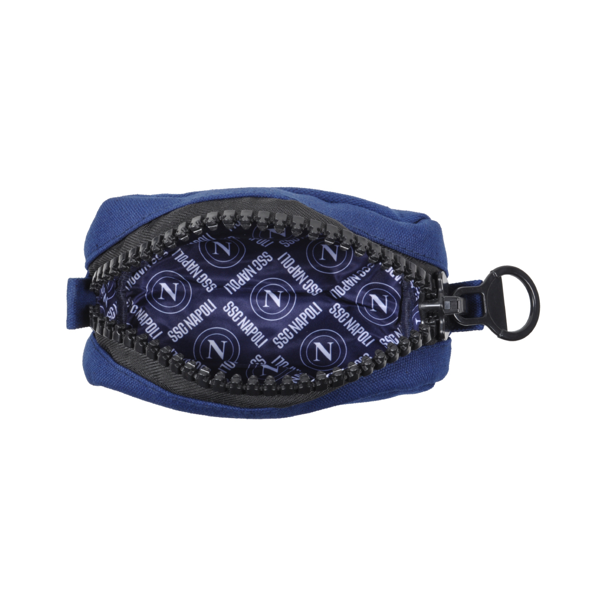 POCHETTE CANVAS SMALL CON ZIP GRANDE 80%PL  20%CO Enzo Castellano SSC NAPOLI