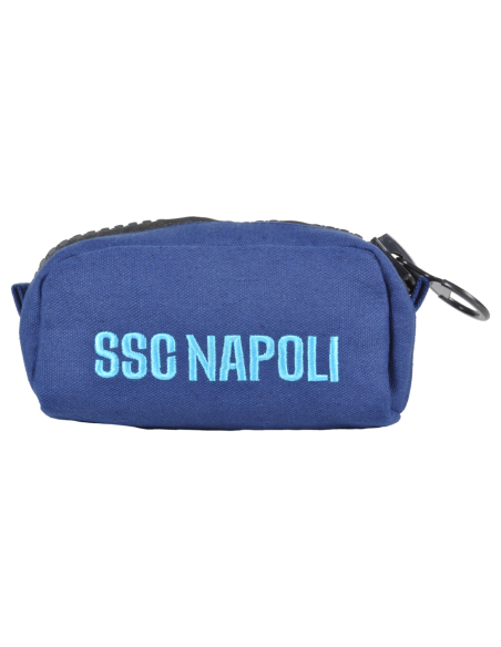 POCHETTE CANVAS SMALL CON ZIP GRANDE 80%PL  20%CO Enzo Castellano SSC NAPOLI