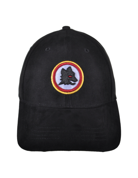 CAPPELLO BASEBALL ALCANTARA RICAMO 100%PL ROMA