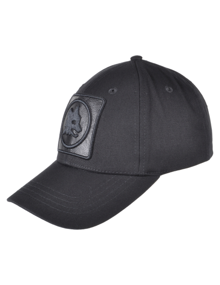 CAPPELLO BASEBALL PATCH PELLE RICAMO 100%CO ROMA