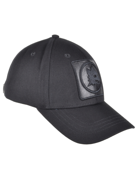 CAPPELLO BASEBALL PATCH PELLE RICAMO 100%CO ROMA