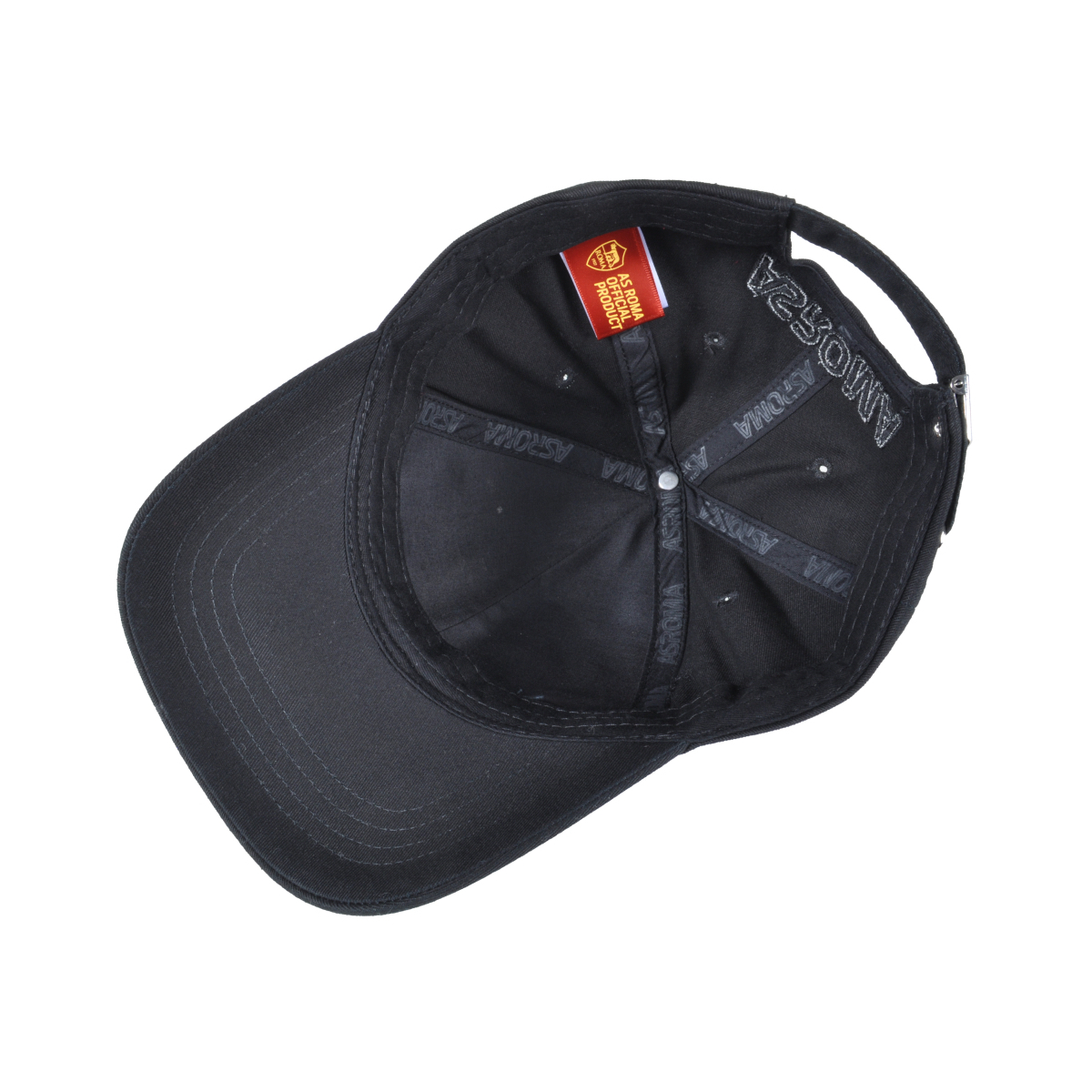 CAPPELLO BASEBALL PATCH PELLE RICAMO 100%CO ROMA
