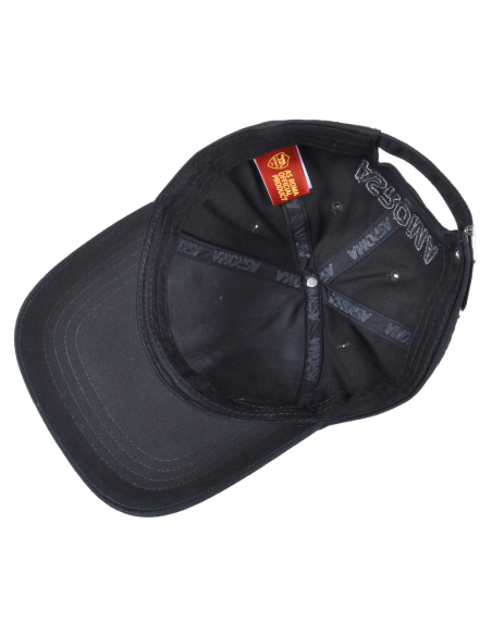 CAPPELLO BASEBALL PATCH PELLE RICAMO 100%CO ROMA