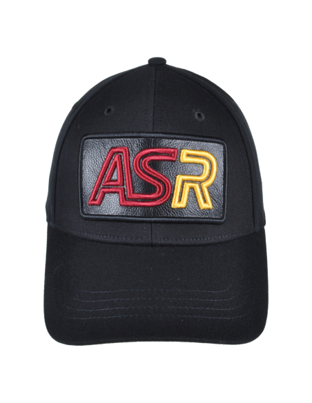CAPPELLO BASEBALL PATCH PELLE RICAMO 100%CO ROMA