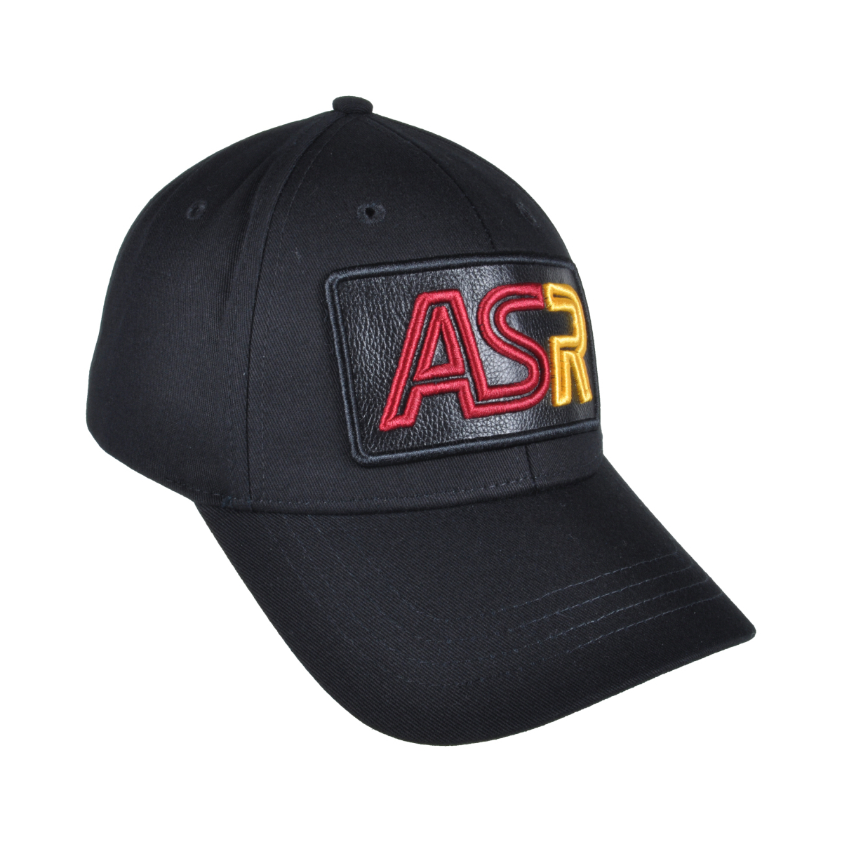 CAPPELLO BASEBALL PATCH PELLE RICAMO 100%CO ROMA