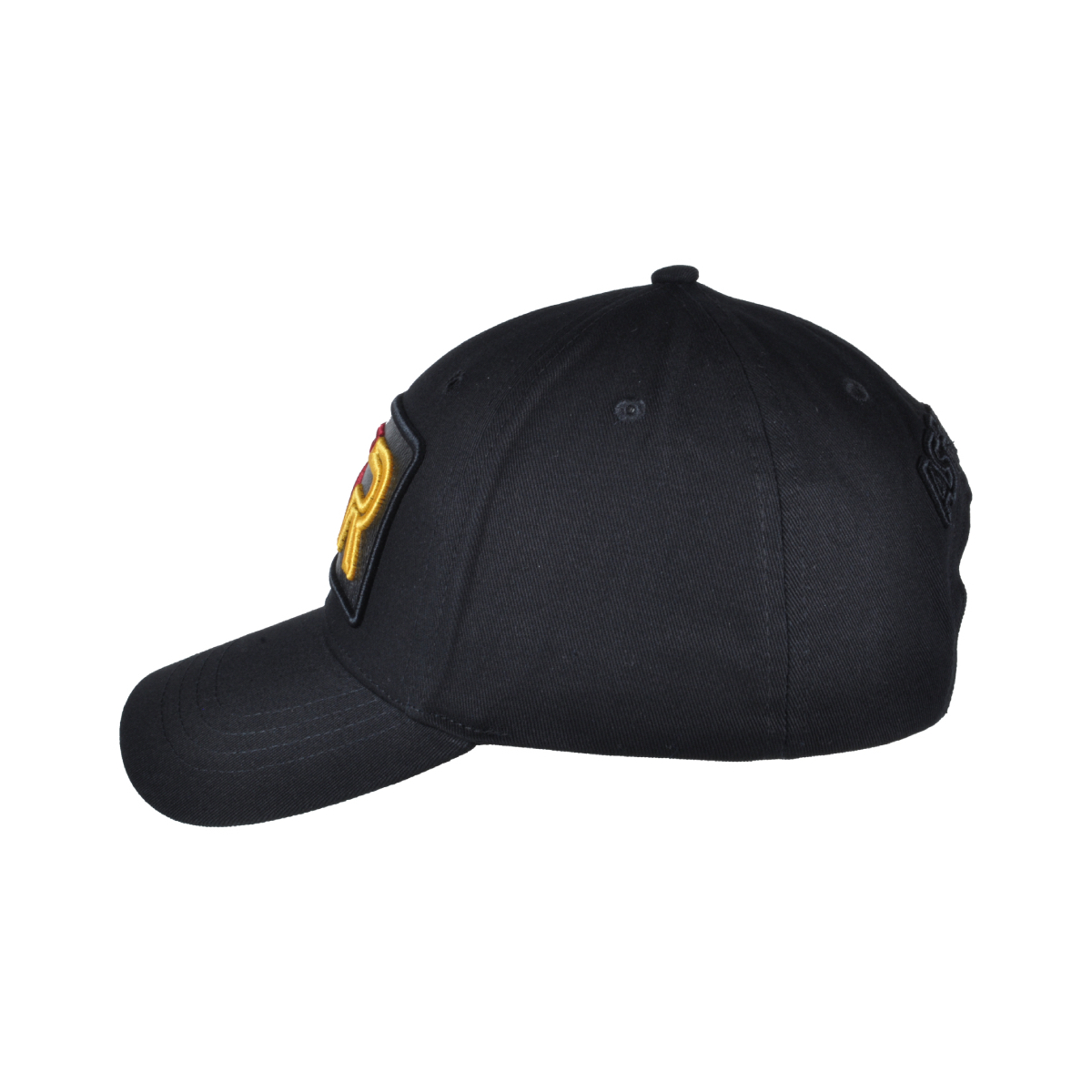 CAPPELLO BASEBALL PATCH PELLE RICAMO 100%CO ROMA