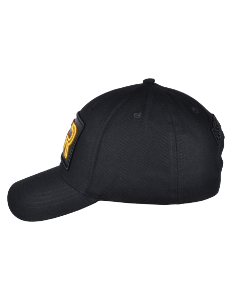 CAPPELLO BASEBALL PATCH PELLE RICAMO 100%CO ROMA