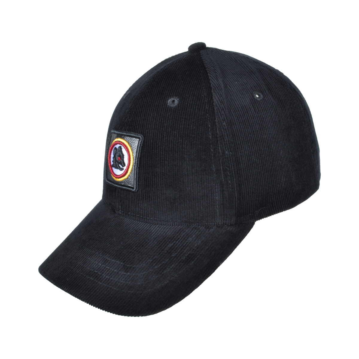 CAPPELLO BASEBALL PATCH PELLE RICAMO 100%CO ROMA
