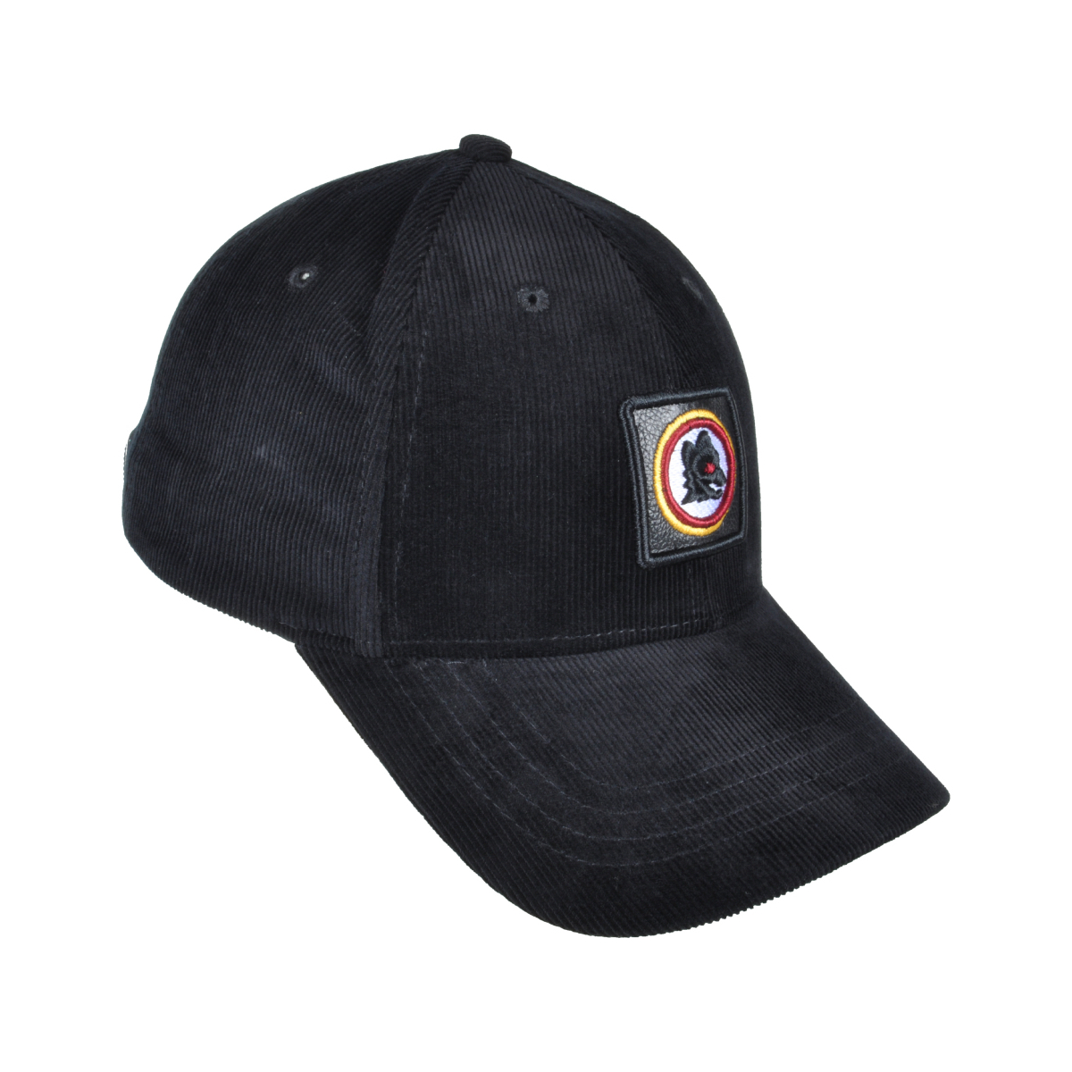 CAPPELLO BASEBALL PATCH PELLE RICAMO 100%CO ROMA