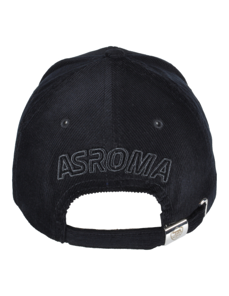 CAPPELLO BASEBALL PATCH PELLE RICAMO 100%CO ROMA