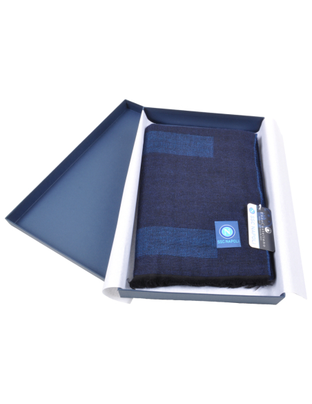 SCIARPA LOGATA MADE IN ITALY IN BOX 50%PC 38%MD 8%WO 4%WP Enzo Castellano SSC NAPOLI