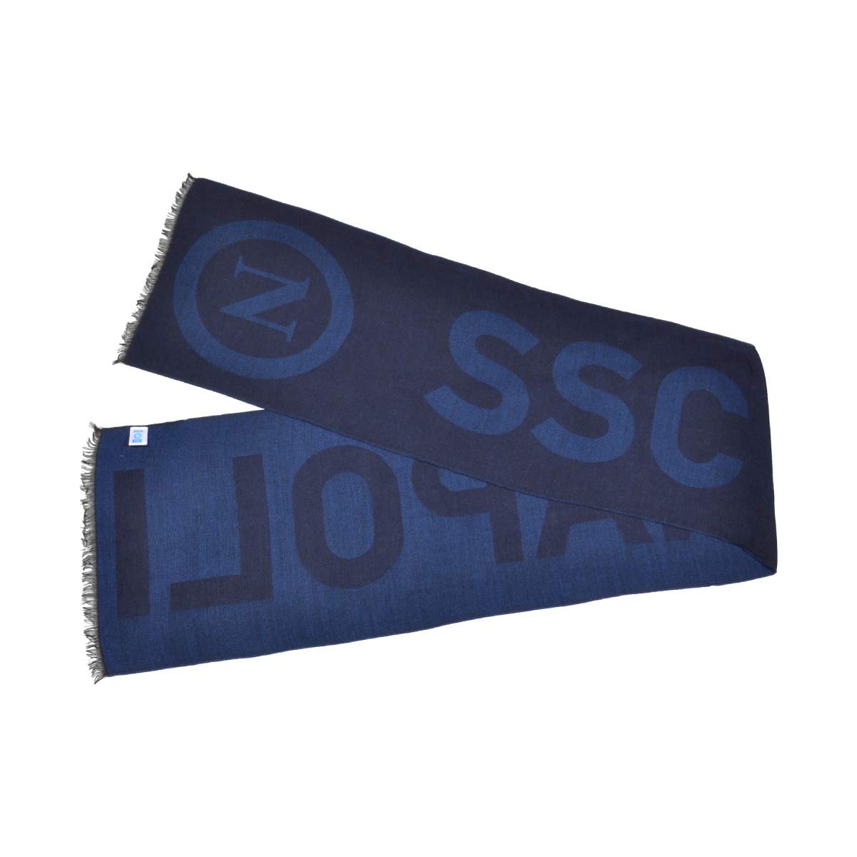 SCIARPA LOGATA MADE IN ITALY IN BOX 50%PC 38%MD 8%WO 4%WP Enzo Castellano SSC NAPOLI