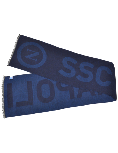 SCIARPA LOGATA MADE IN ITALY IN BOX 50%PC 38%MD 8%WO 4%WP Enzo Castellano SSC NAPOLI