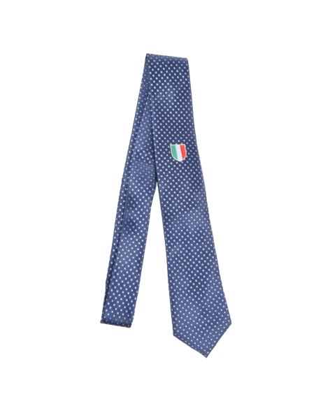 Cravatta Fantasia 7x148 100%pl Enzo Castellano Ssc Napoli In Box - Imma Italy