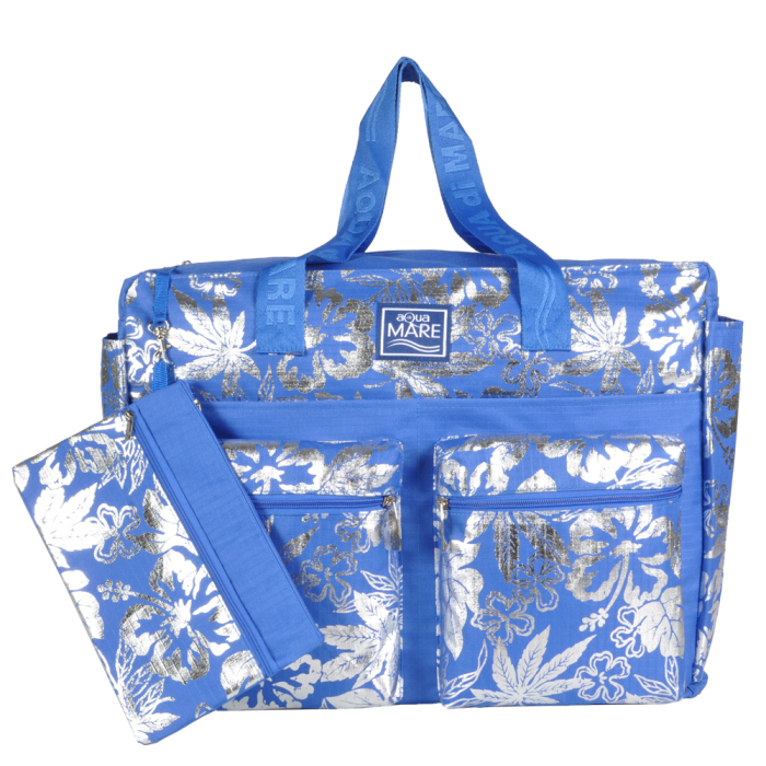 BORSA MARE METAL 100%PL AQUA DI MARE