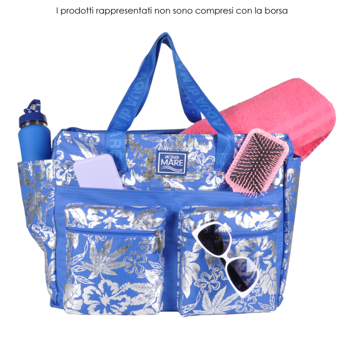 BORSA MARE METAL 100%PL AQUA DI MARE 2