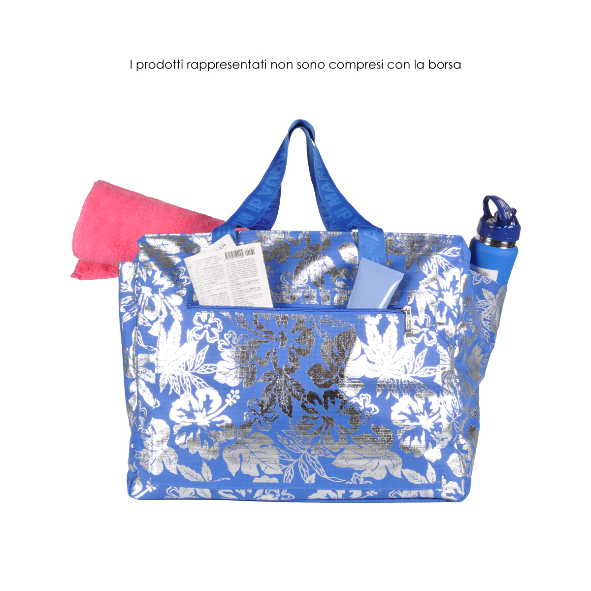 BORSA MARE METAL 100%PL AQUA DI MARE