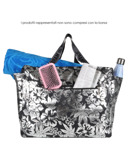 BORSA MARE METAL 100%PL AQUA DI MARE