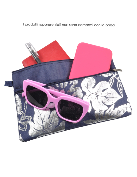 BORSA MARE METAL 100%PL AQUA DI MARE