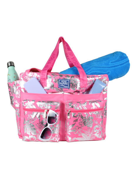 BORSA MARE METAL 100%PL AQUA DI MARE