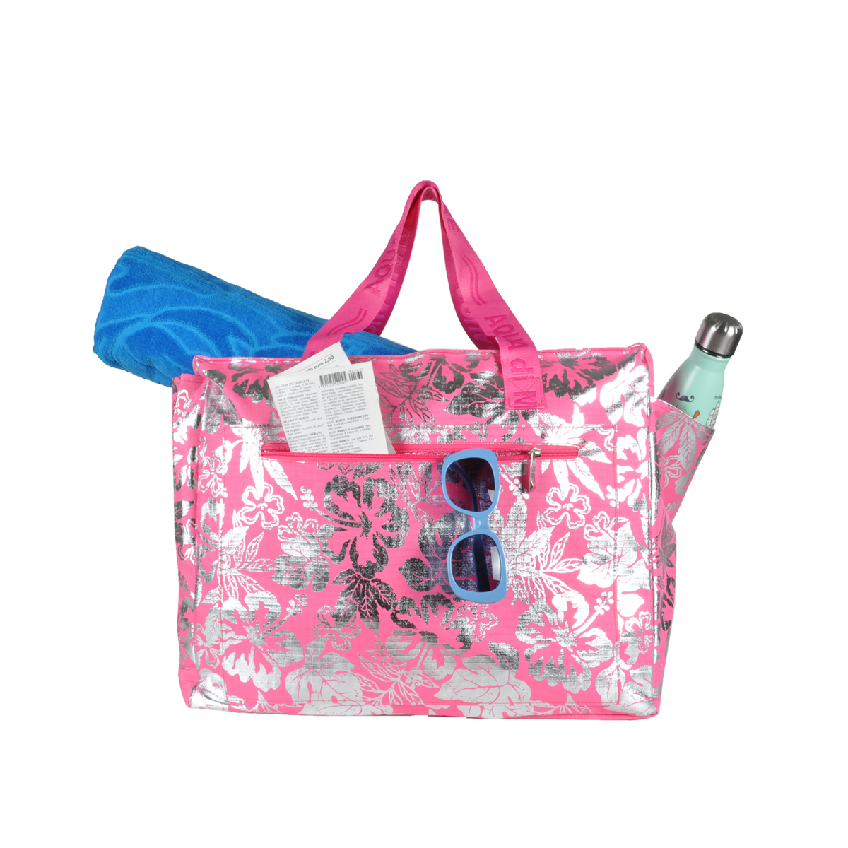 BORSA MARE METAL 100%PL AQUA DI MARE