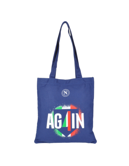 BORSA SHOPPING CANVAS AG4IN 100%PL SSC NAPOLI