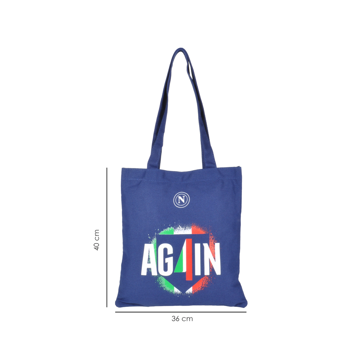 BORSA SHOPPING CANVAS AG4IN 100%PL SSC NAPOLI