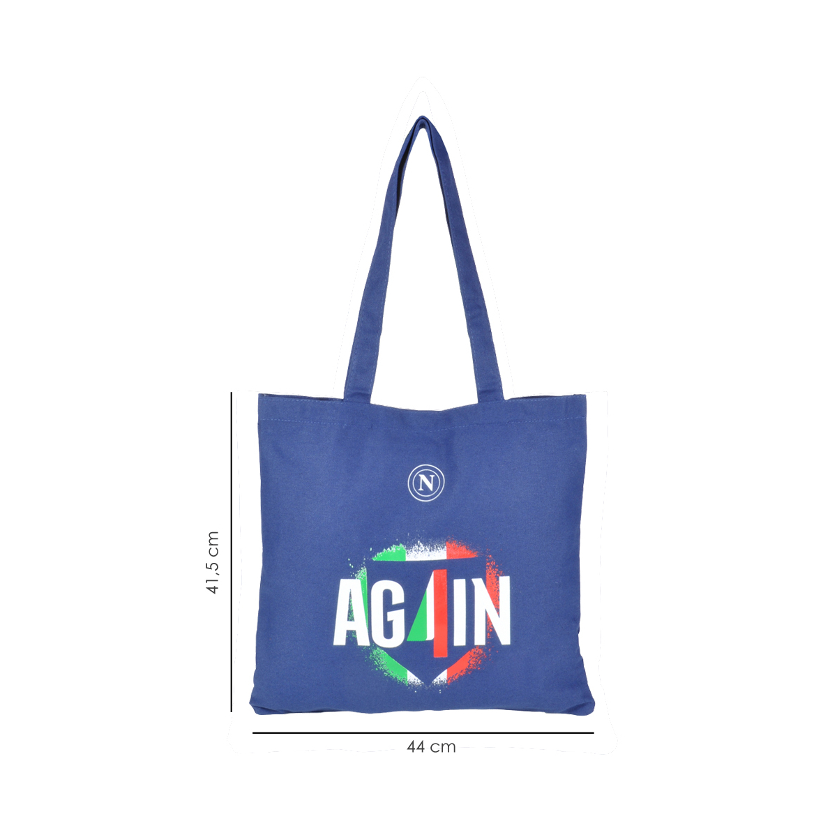 BORSA SHOPPING CANVAS AG4IN 100%PL SSC NAPOLI
