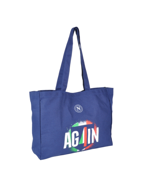 BORSA SHOPPING CANVAS AG4IN 100%PL SSC NAPOLI