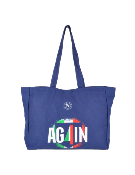 BORSA SHOPPING CANVAS AG4IN 100%PL SSC NAPOLI
