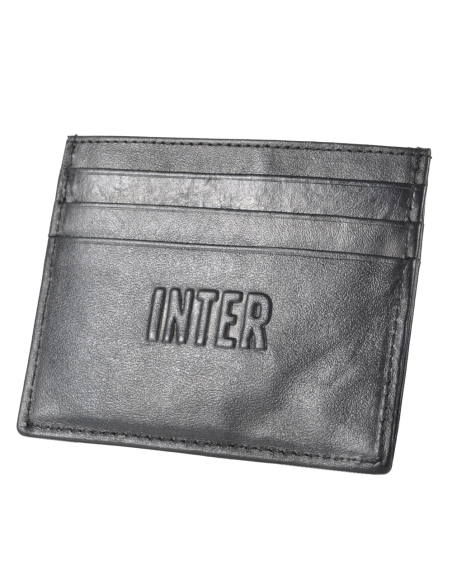 PORTACARTE 100%PELLE INTER