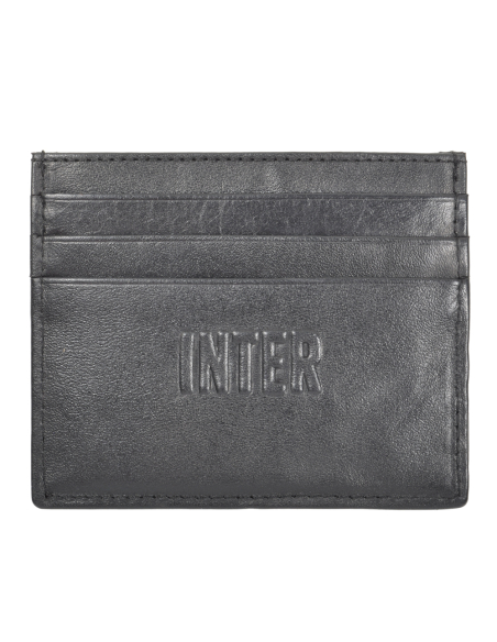 PORTACARTE 100%PELLE INTER