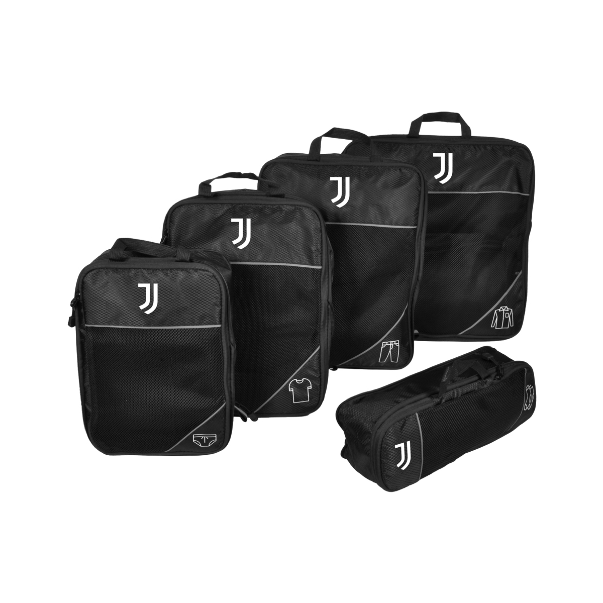 SET 5 PZ TRAVEL 100%PL JUVENTUS