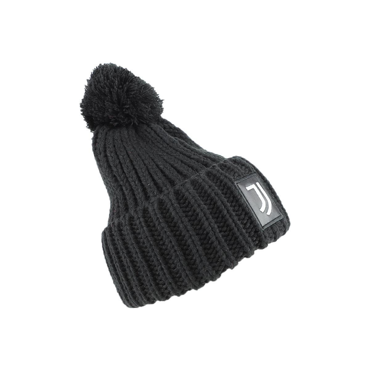 CAPPELLO UNITO C/PON PON NERO 100% PC JUVENTUS