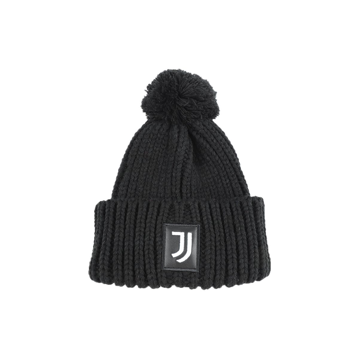 CAPPELLO UNITO C/PON PON NERO 100% PC JUVENTUS