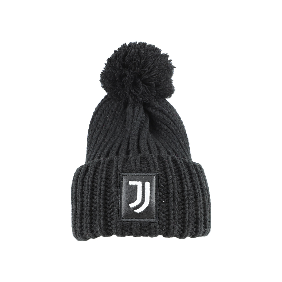 CAPPELLO UNITO C/PON PON NERO 100% PC JUVENTUS