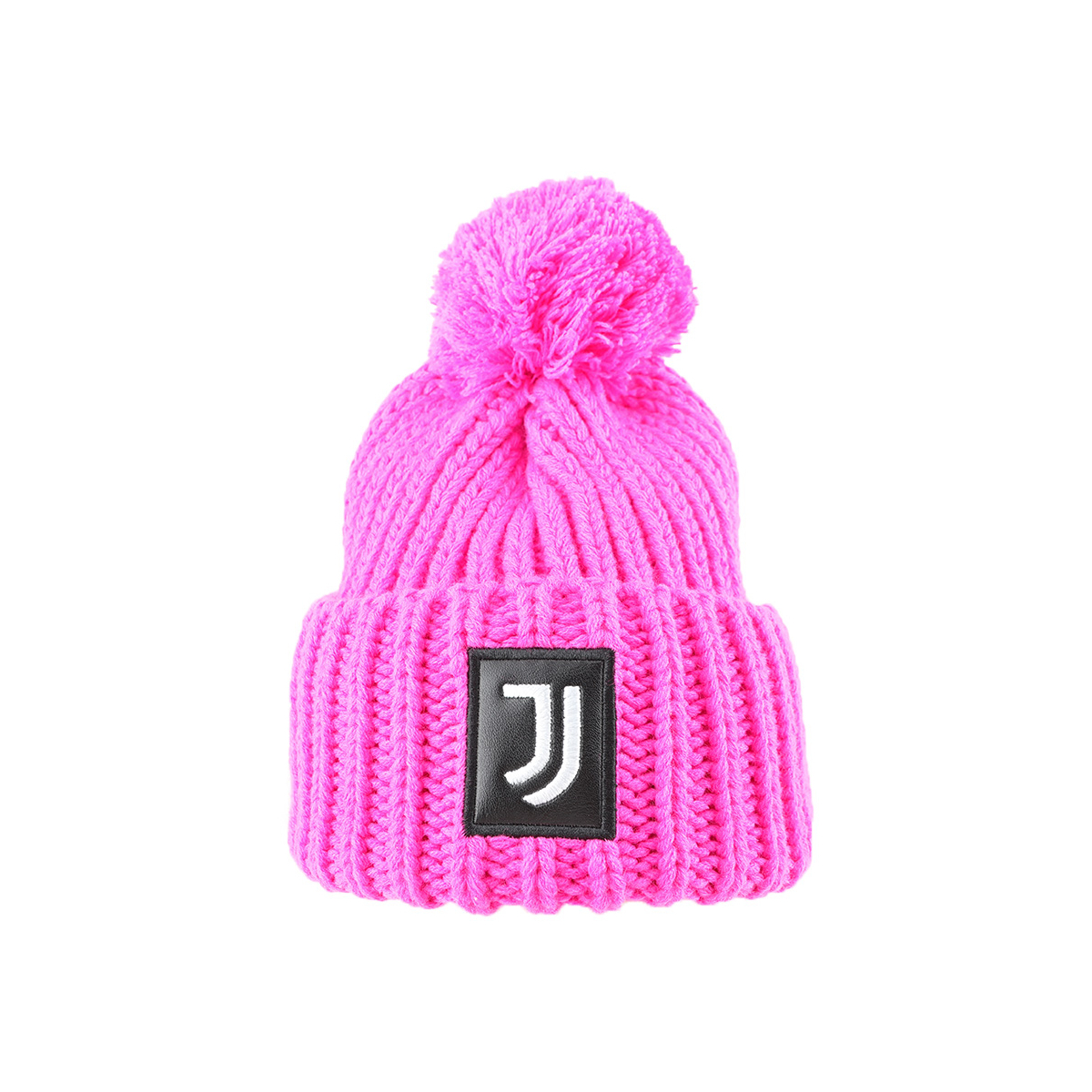 CAPPELLO UNITO C/PON PON FUXIA 100% PC JUVENTUS