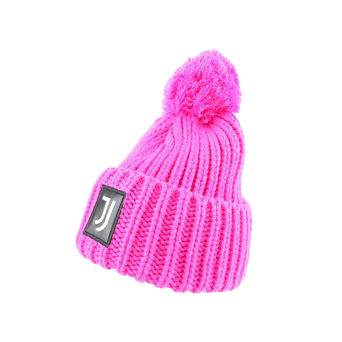 CAPPELLO UNITO C/PON PON FUXIA 100% PC JUVENTUS