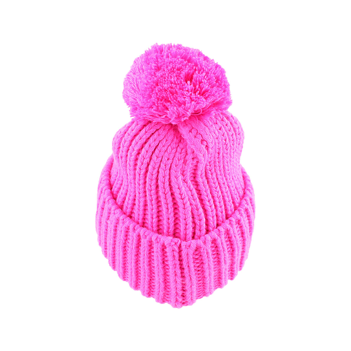 CAPPELLO UNITO C/PON PON FUXIA 100% PC JUVENTUS